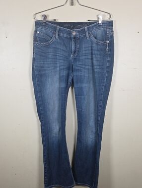 Wrangler Jeans Women's 7/8 x 32 Blue Medium Wash Shiloh Bootcut Stretch